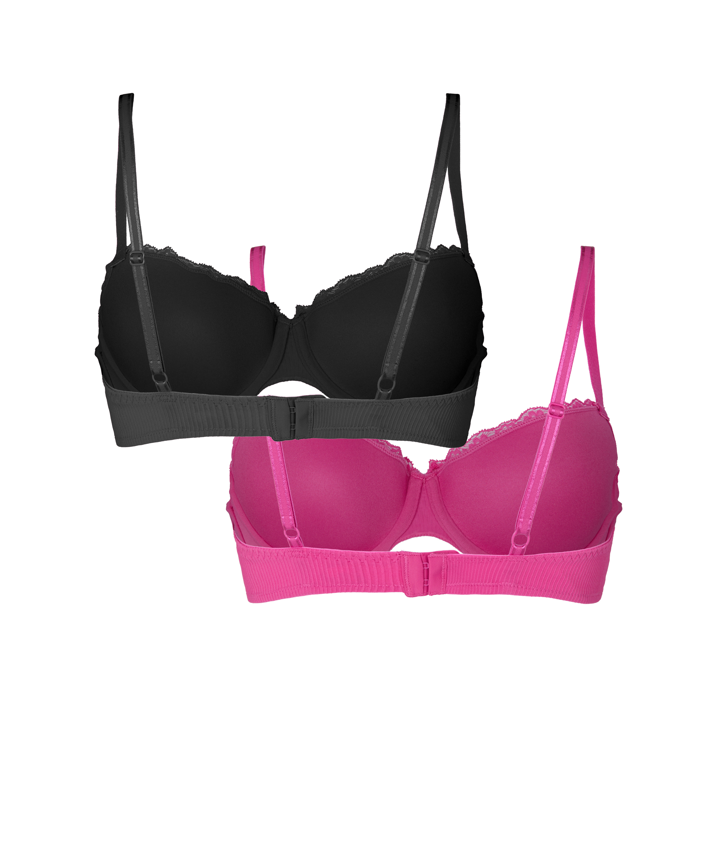 Lola Padded Underwired Bra, Pink, main