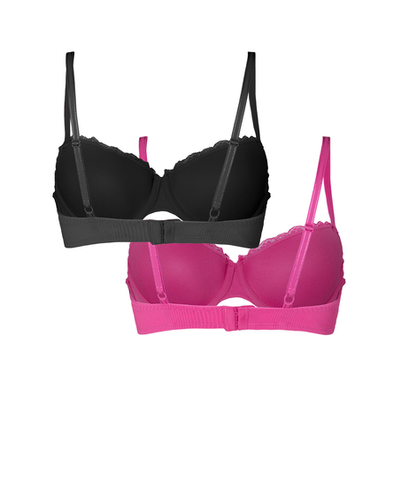 Lola Padded Underwired Bra, Pink