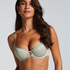 Lea Padded Underwired Bra, Green