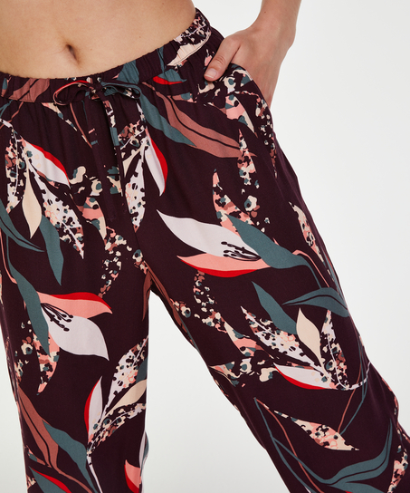 Petite Woven Pyjama Bottoms, Red