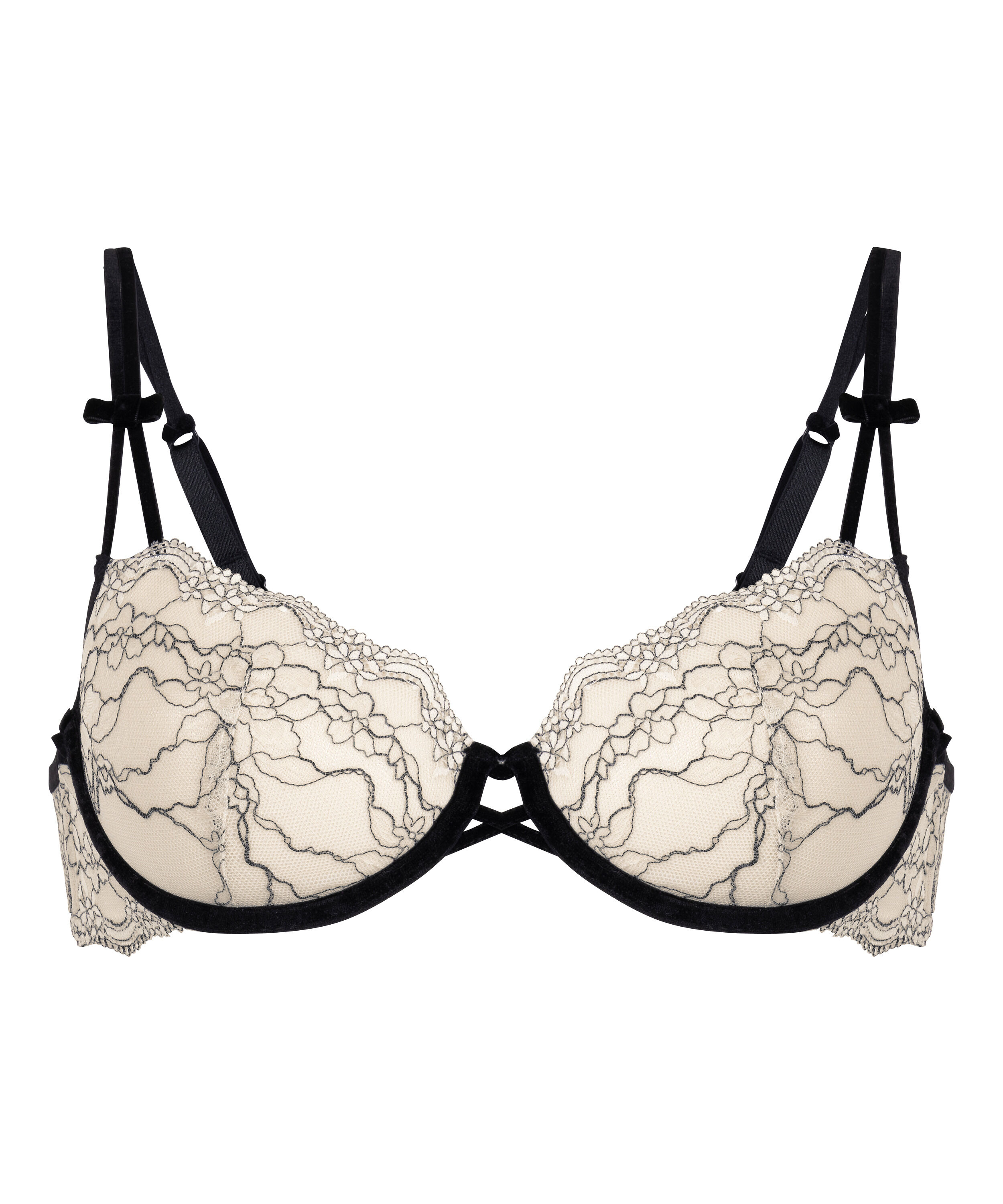 Agnes Padded Underwired Bra, White
