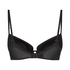 Essential Padded Underwired Push-Up Bra, Black