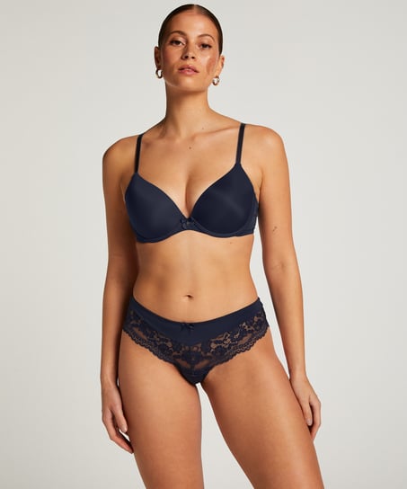 Valencia Brazilian Shorts, Blue