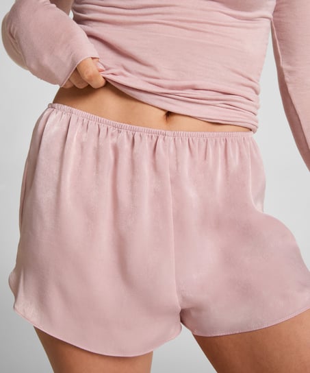 Short Satin Minimal, Pink