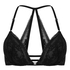 Vera Padded Push-Up Underwired Bra, Black