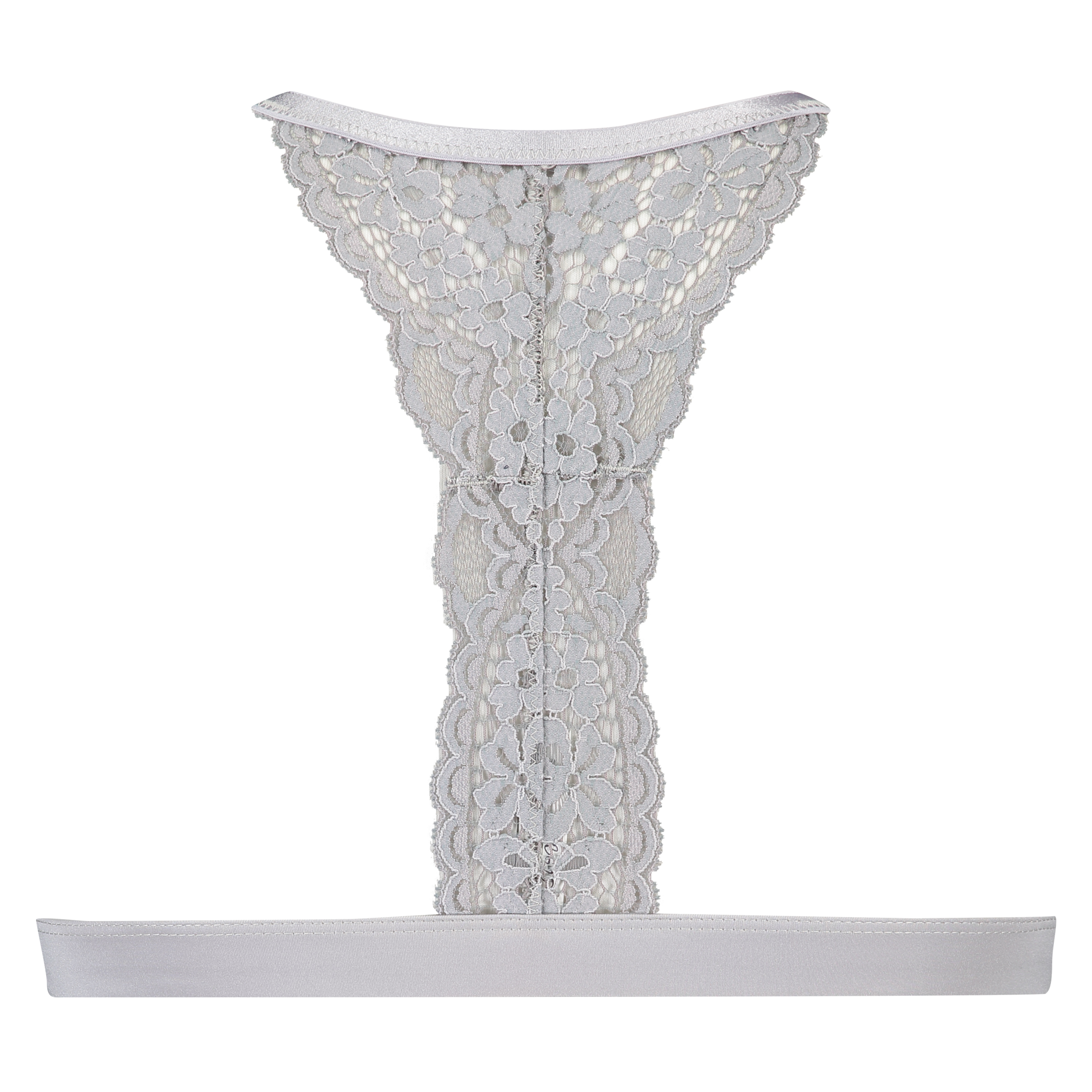 Marina Padded Triangle Bralette, Gray, main