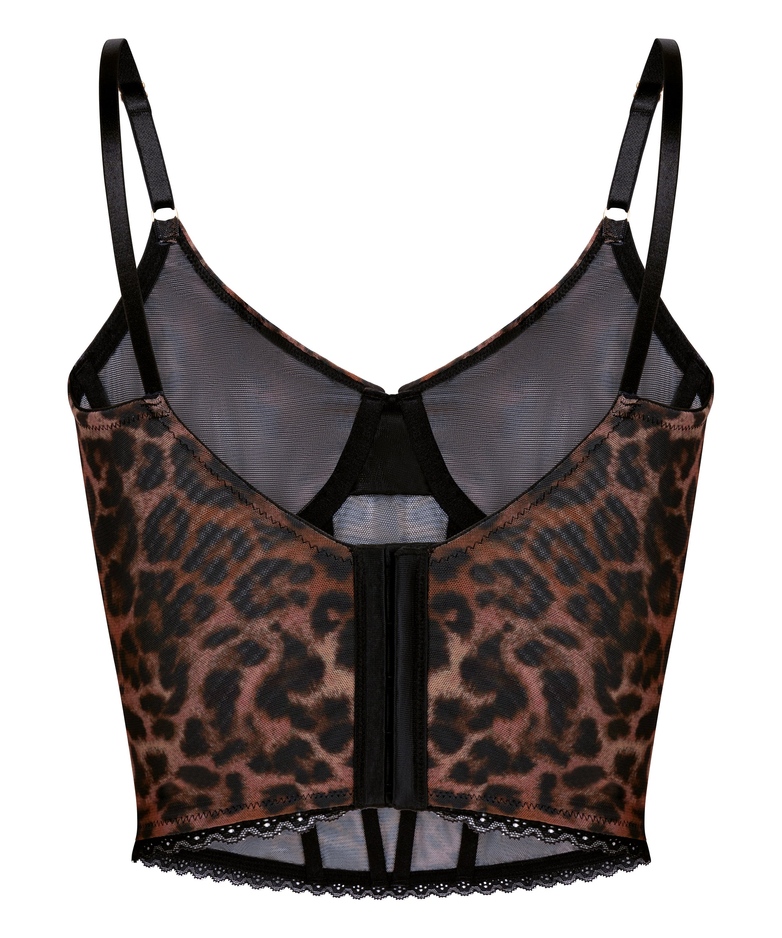 Ella Non-Padded Underwired Bra, Brown, main