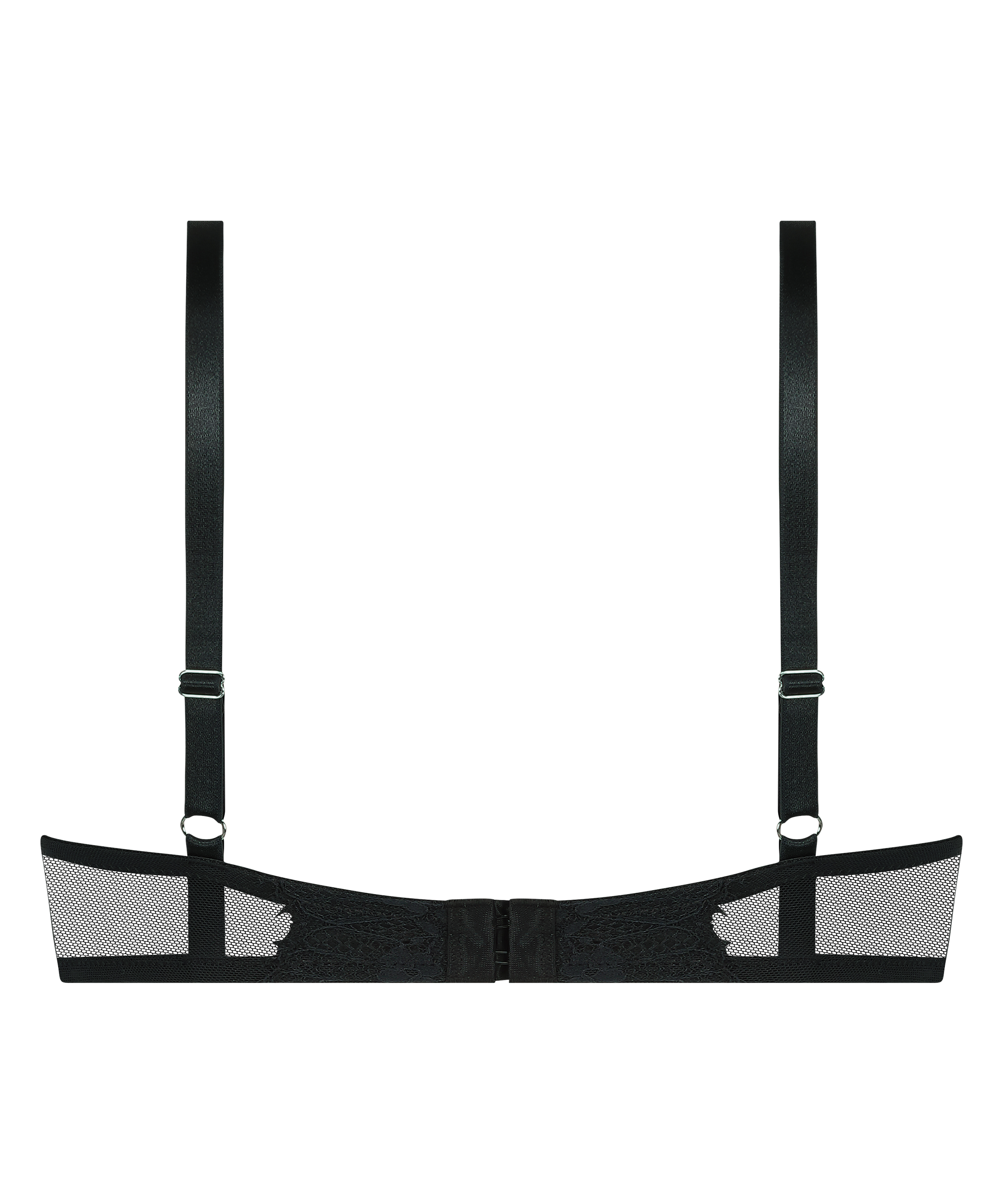 Daphne Padded Non-Wired Bra, Black, main