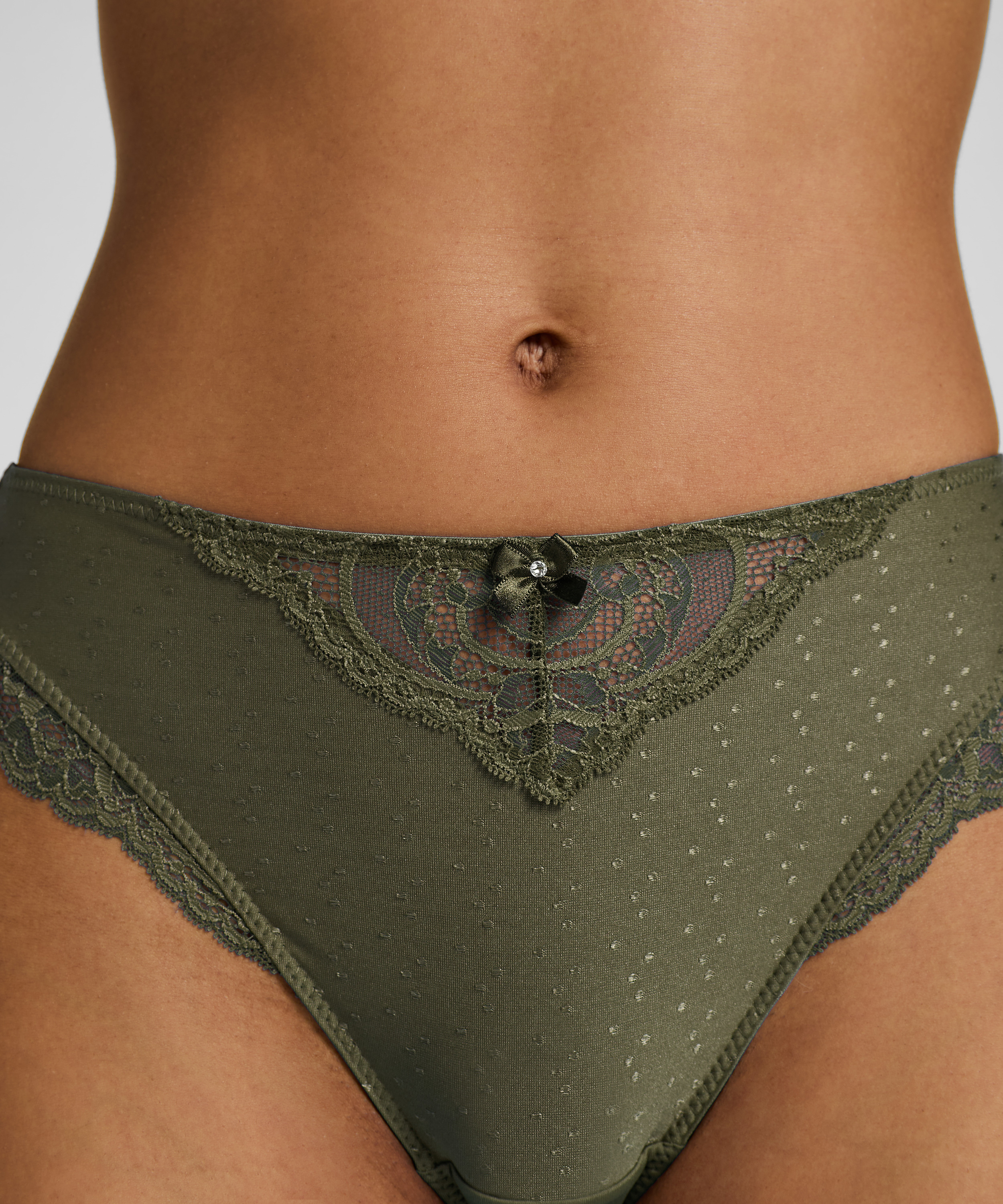 Sophie high knickers, Green, main