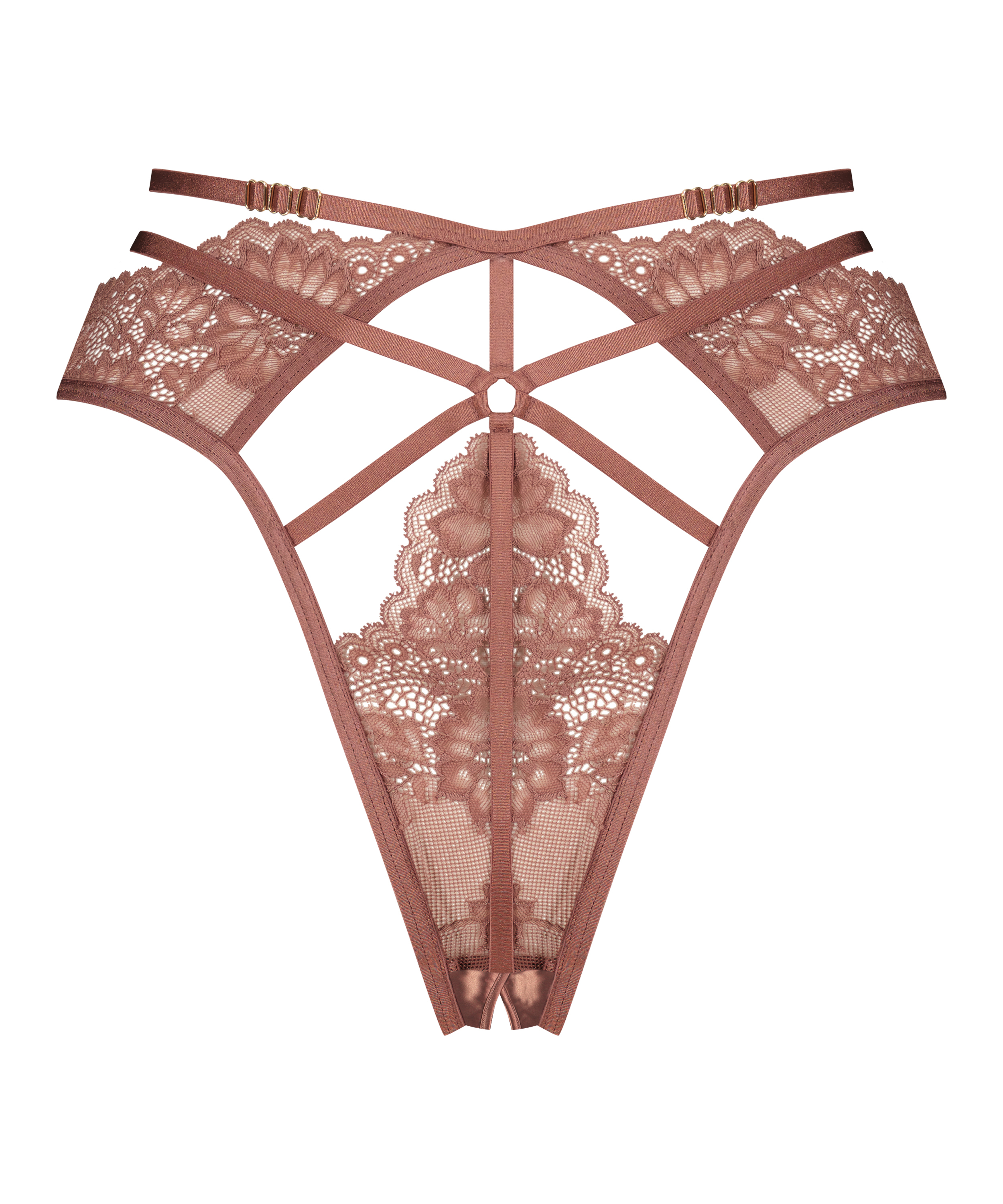 Roxanne Open Crotch Brazilian, Purple, main