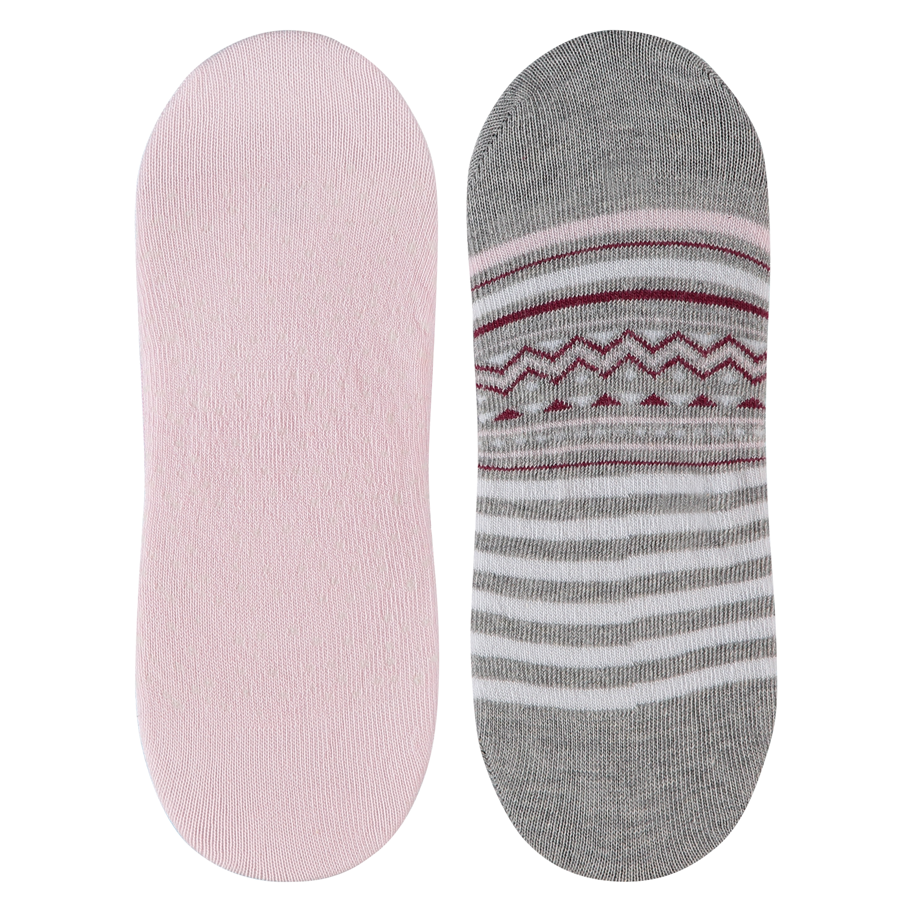 2 Pairs Footsies, Pink, main
