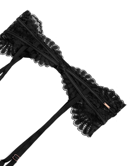 Poppy suspenders, Black