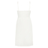Modal Lace Slip Dress, White