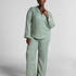 Satin Trousers, Green
