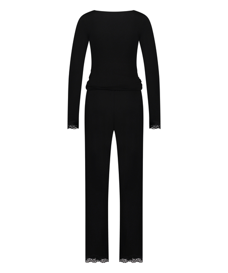 Pajama Set, Black