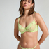 Ingrid Non-Padded Underwired Bra, Green