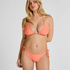 Triangle Bikini Top Luxe, Orange