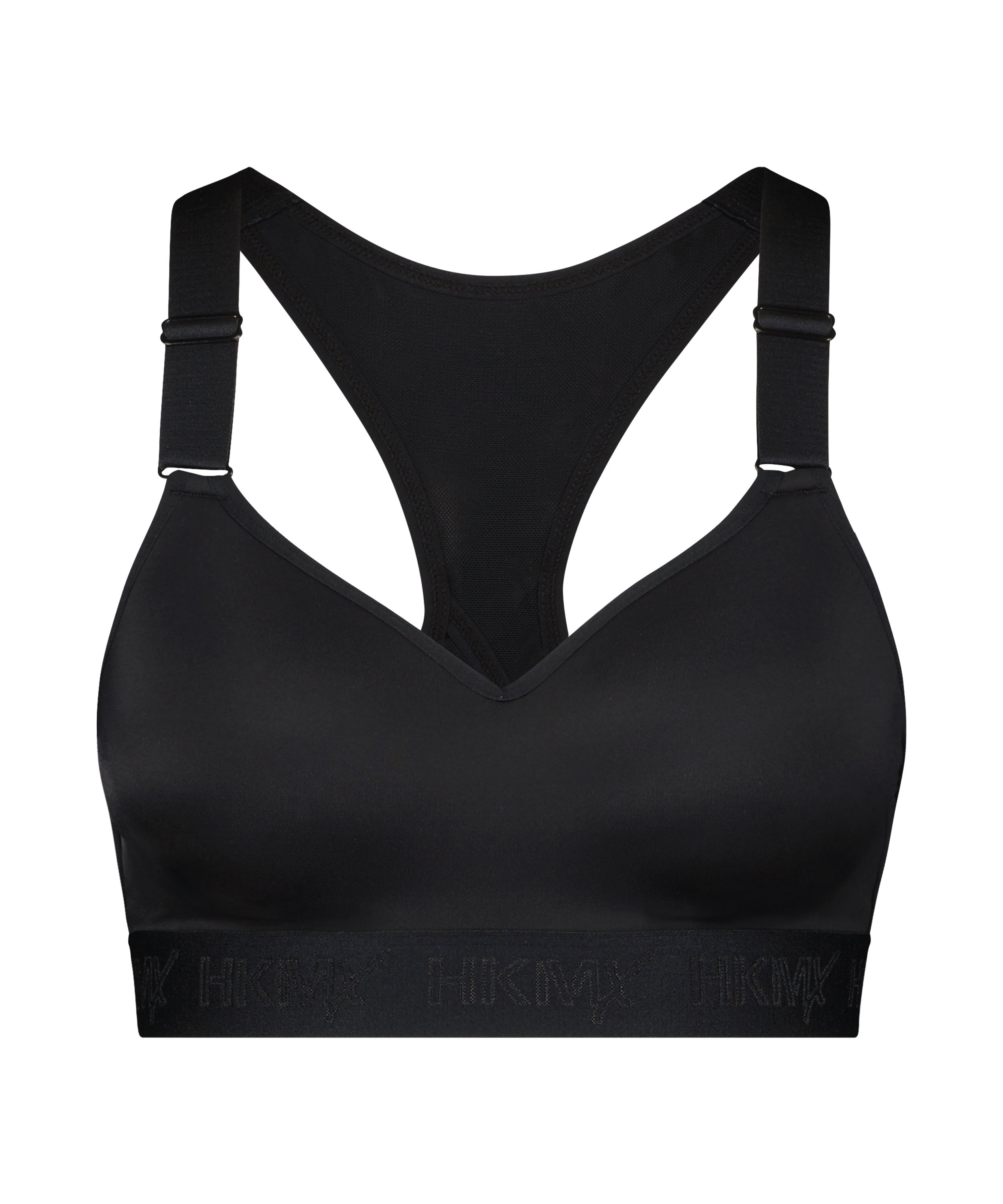 HKMX Sports bra The All Star Level 2, Black, main