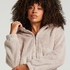 Fleece Top, Gray