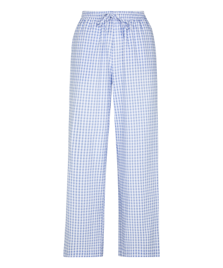 Cotton Pyjama Pants, Blue