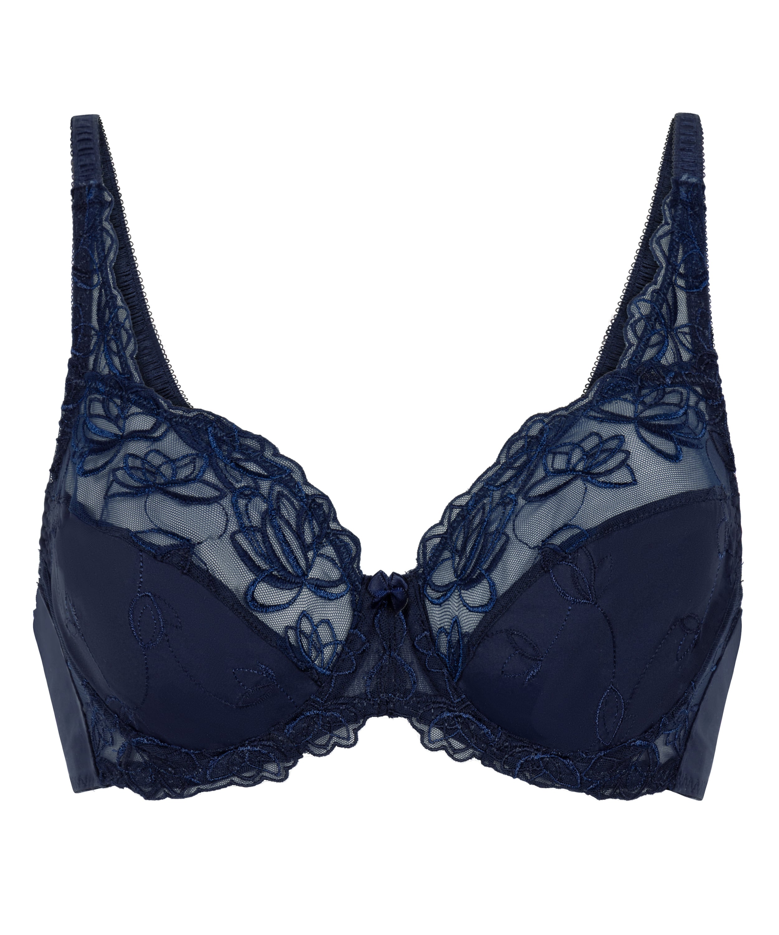 Diva Non-Padded Underwired Bra, Blue, main