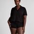 Essential Jersey Short-Sleeved Jacket, Black