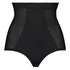 Sculpting scallop high waisted brief - Level 3, Black