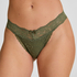 Madison Extra Low Thong, Green