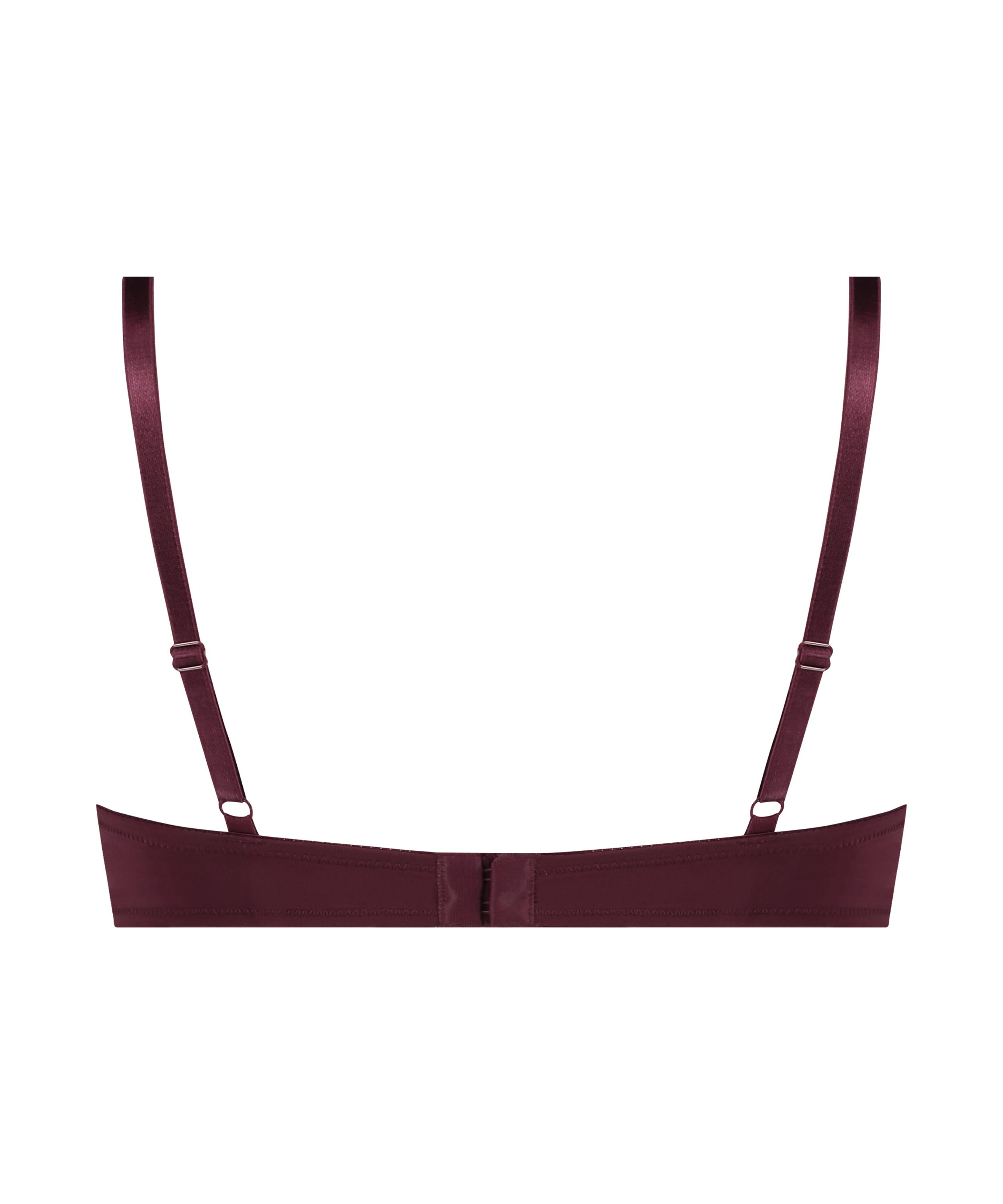 Plunge Padded Underwired Bra, Purple, main