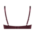Plunge Padded Underwired Bra, Purple