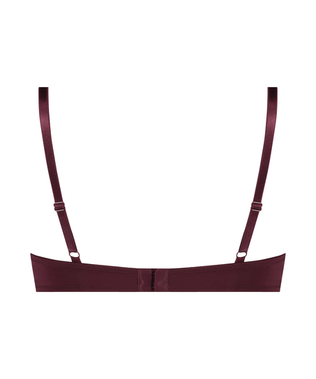 Plunge Padded Underwired Bra, Purple