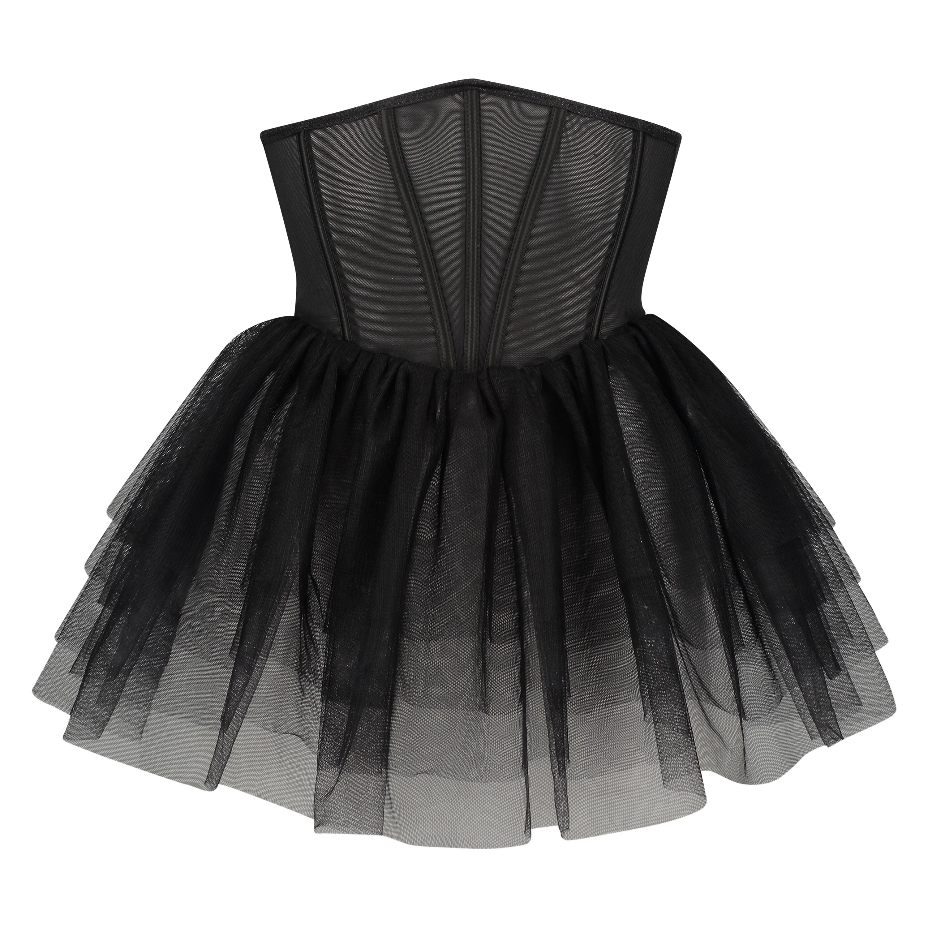 Private Tutu Corset, Black