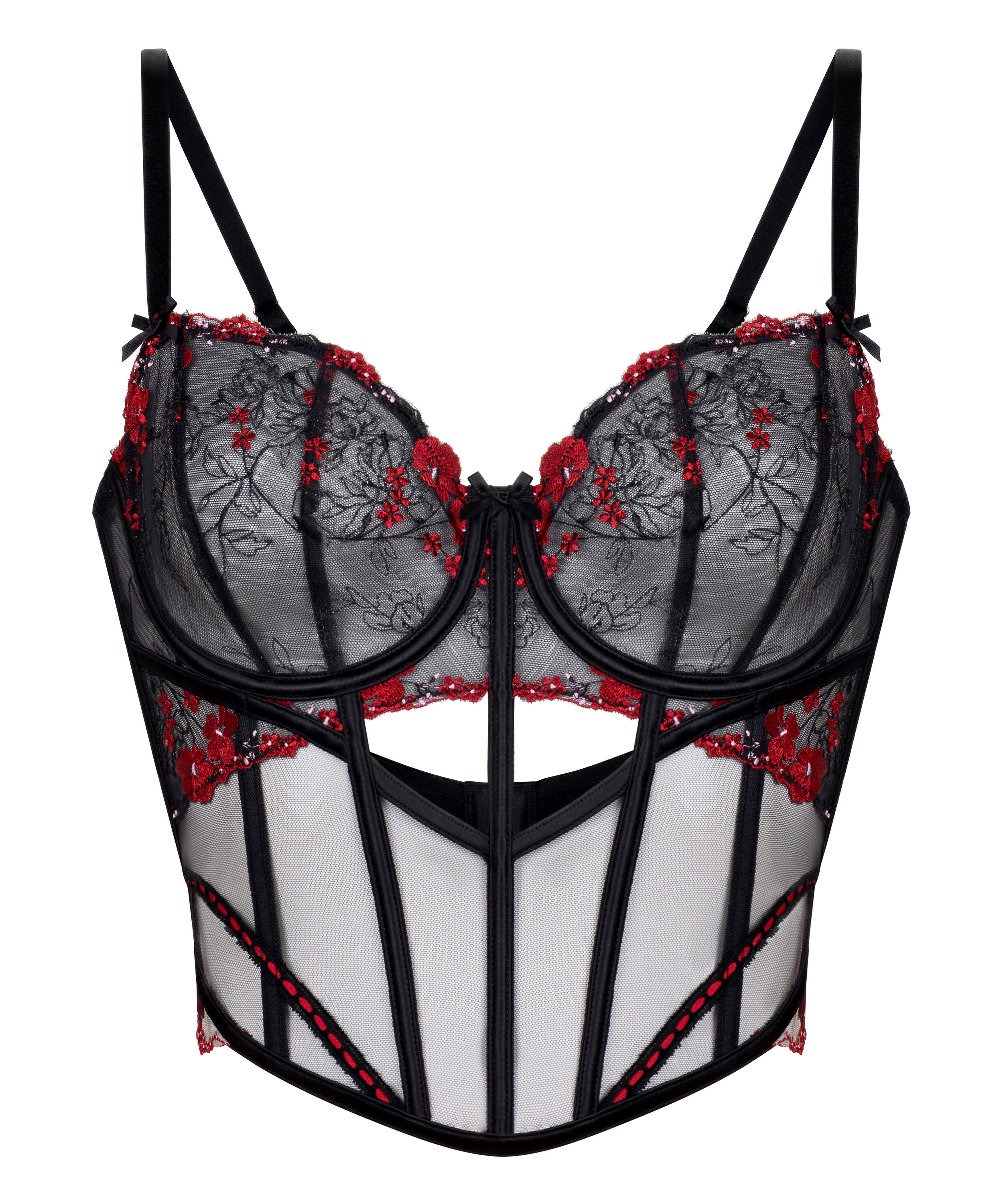 Peonie Bustier, Black