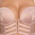 Padded Underwired Longline Bra Rosa, Pink