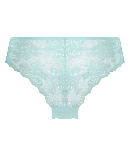 Invisible Lace Back Brazilian, Blue