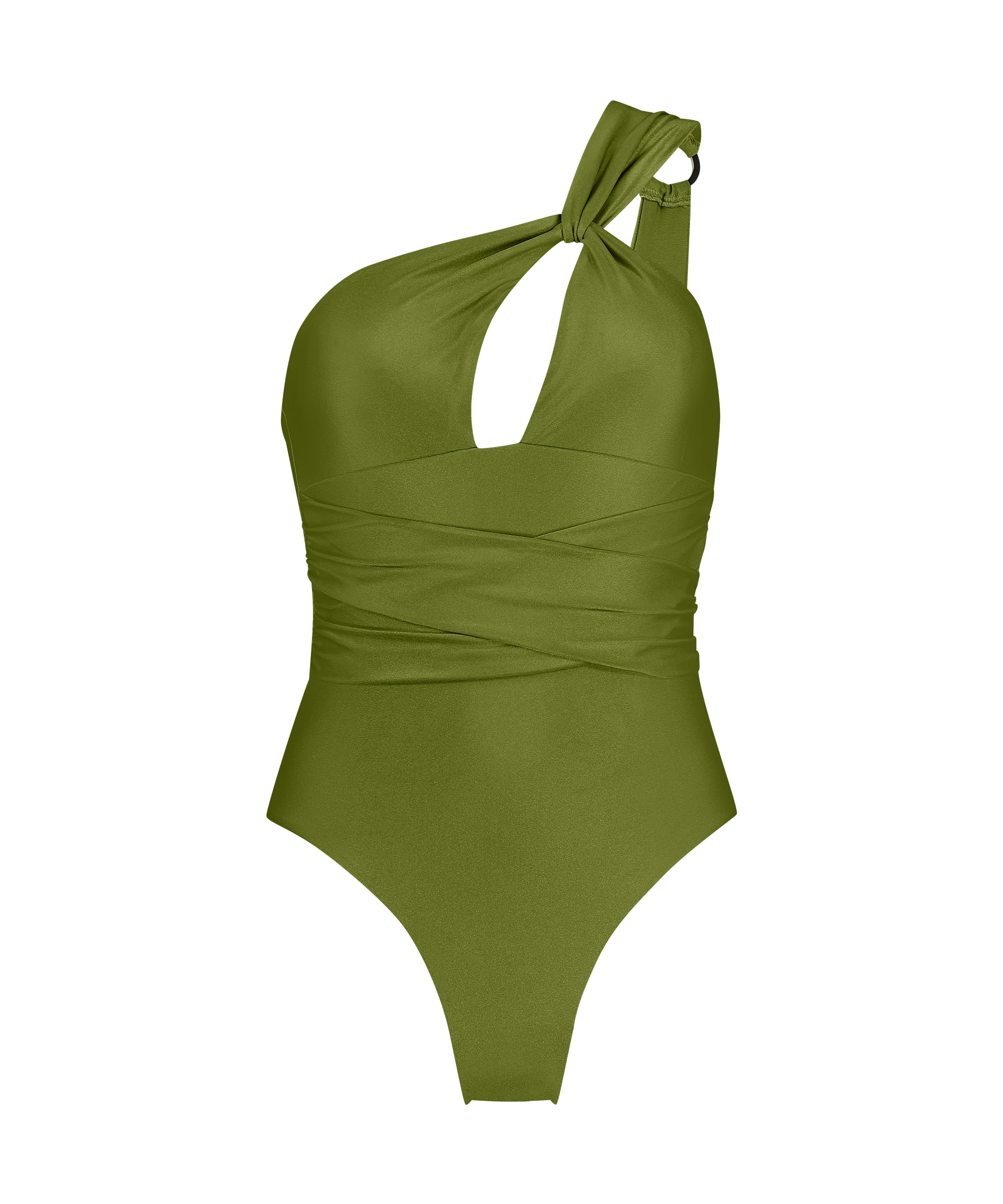 Shaping Holbox Shine Swimsuit, Green, main