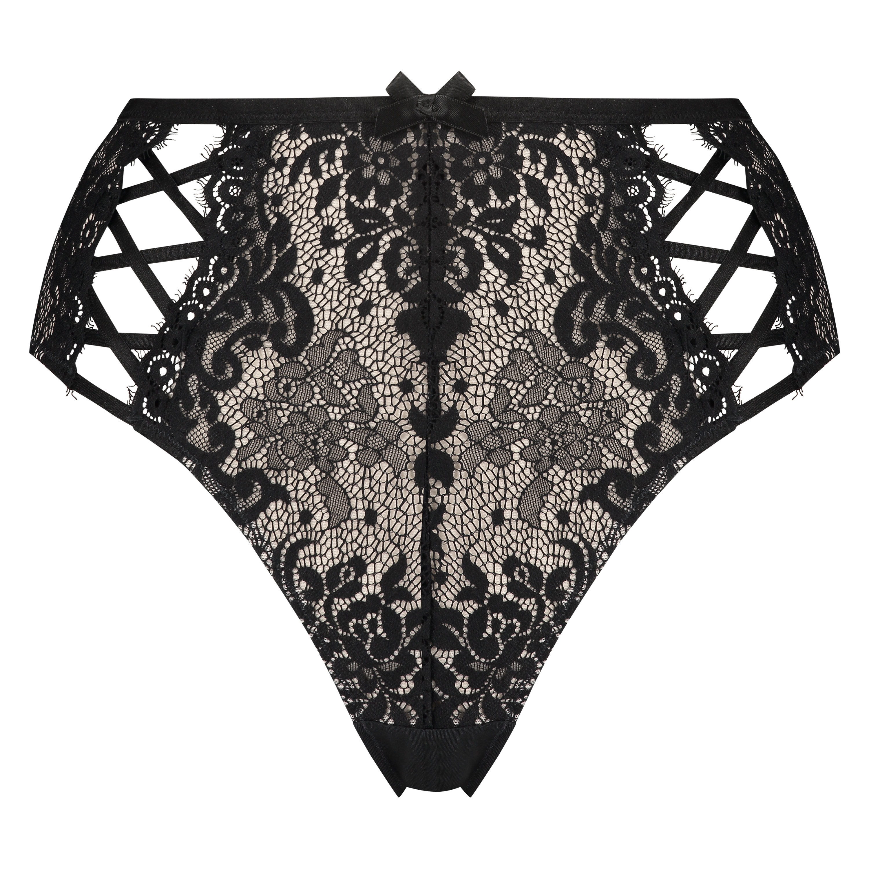 Cardi high Brazilian, Black, main