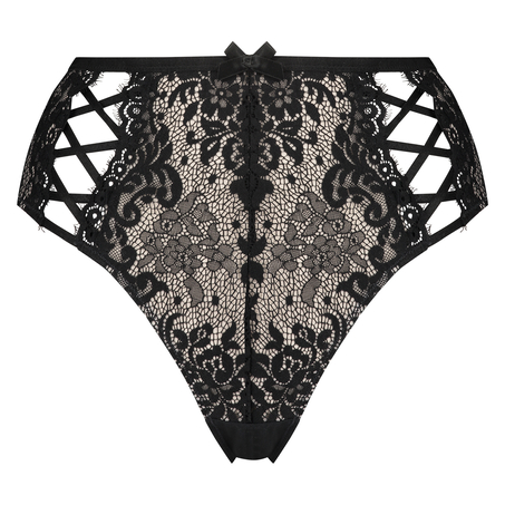 Cardi high Brazilian, Black