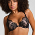 Cynthia Padded Underwired Bra, Black
