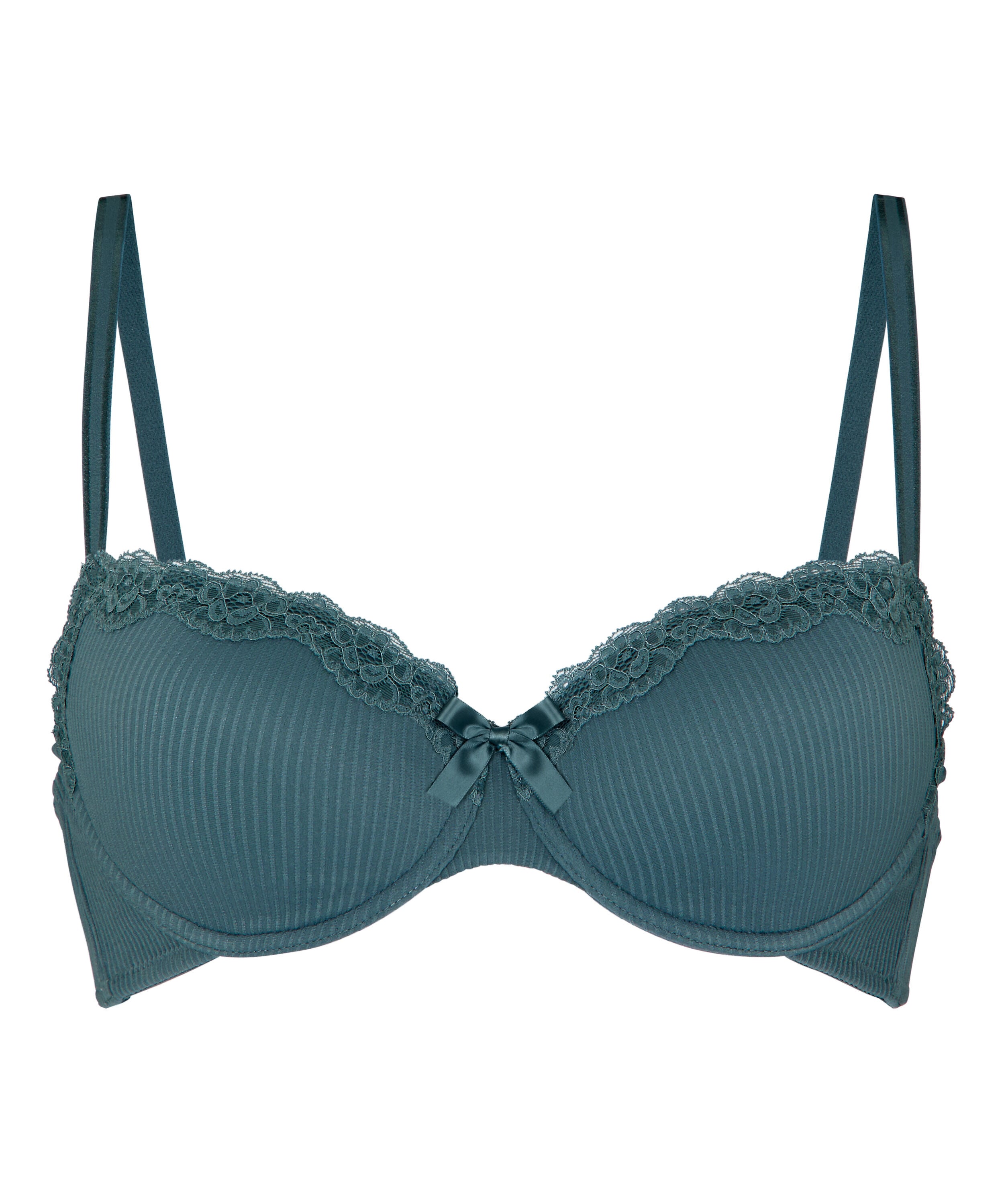 Lola Padded Underwired Bra, Blue