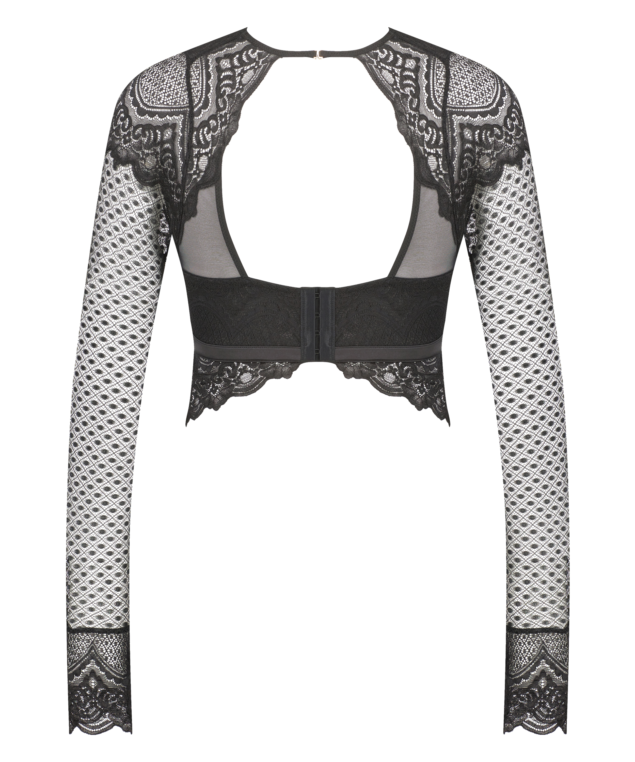 Lotta Bralette, Black, main