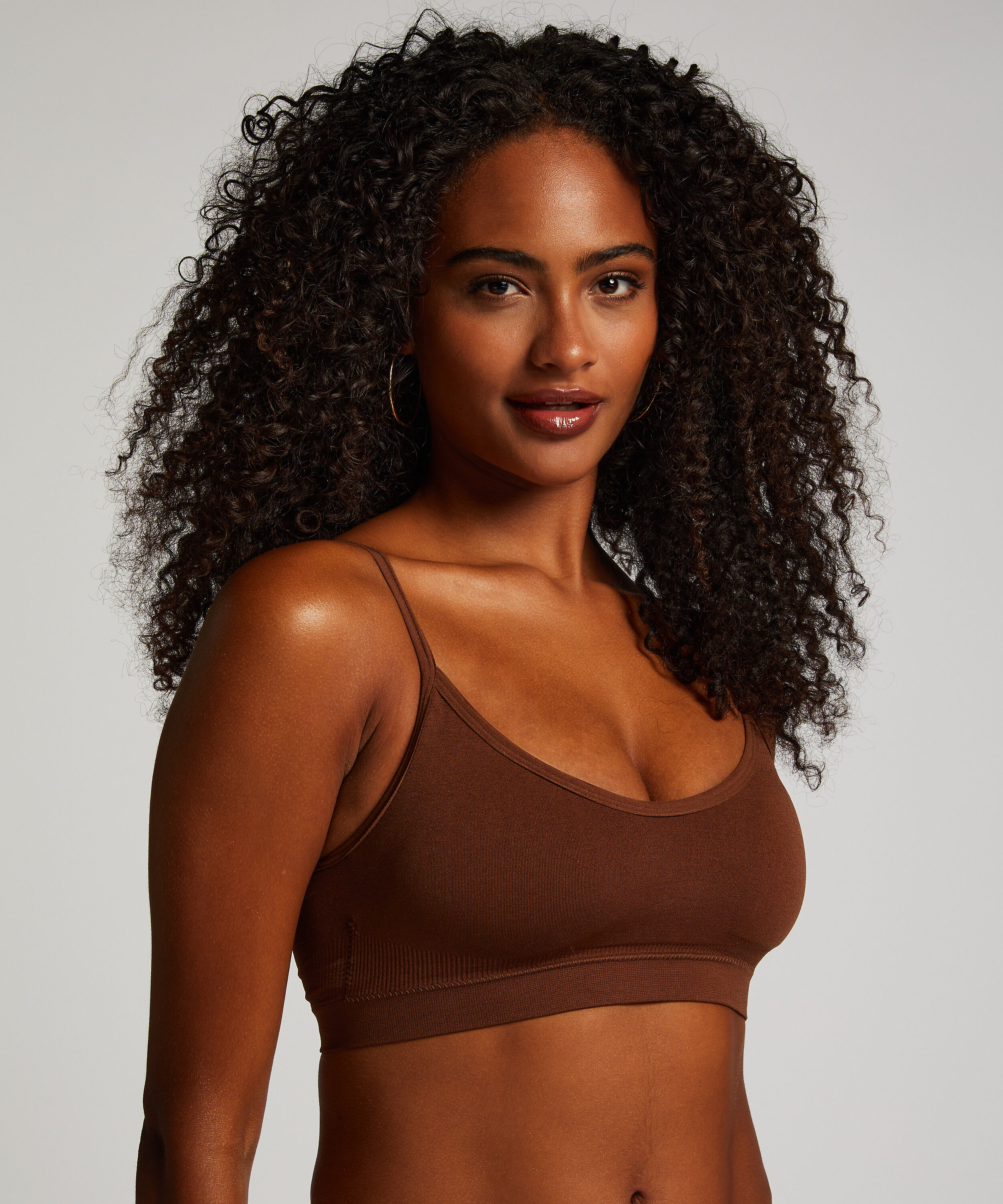 Strappy bralette, Red