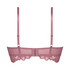 Shiloh Padded Longline Non-Underwired Bra, Purple