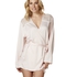 Kimono Hammered satin, Pink