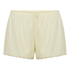 Pointelle Shorts, Yellow