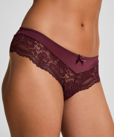 Valencia Brazilian Shorts, Red