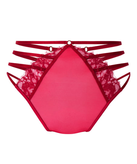 Noeki High-Waisted Highleg Brazilian, Red