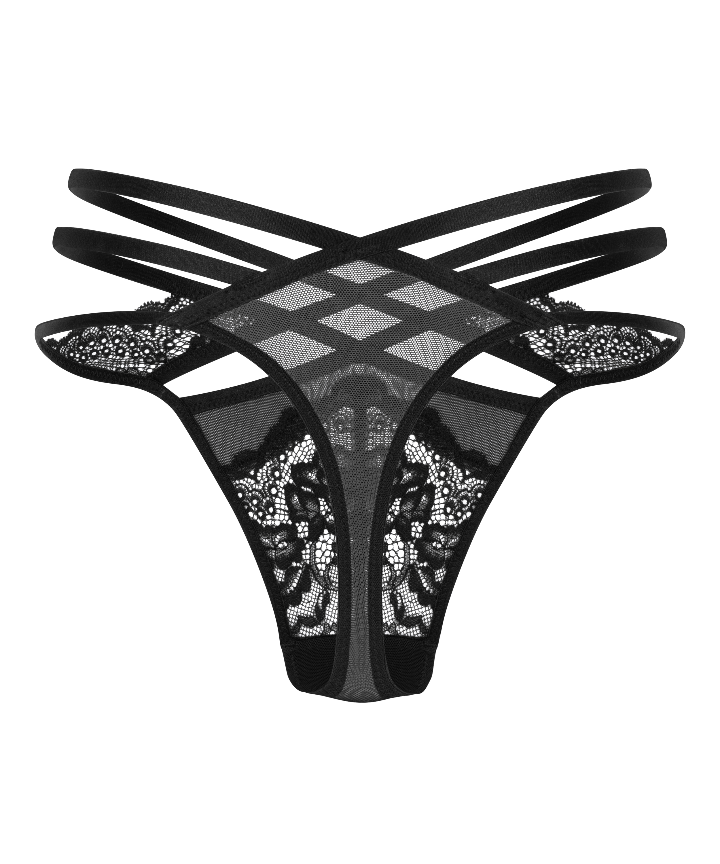 Thong Janine, Black, main
