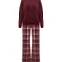 Velvet Pyjama Set, Purple