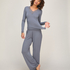 Pajama Set, Gray